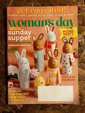 Womans Day Magazine April May 2022 Easter Crafts Spring Decor Sunday Supper 