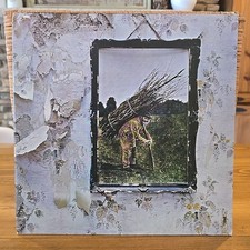 LED ZEPPELIN IV 1977 Vinyl LP Club Pressing w/ OIS SD-19129 Cleaned  Tested