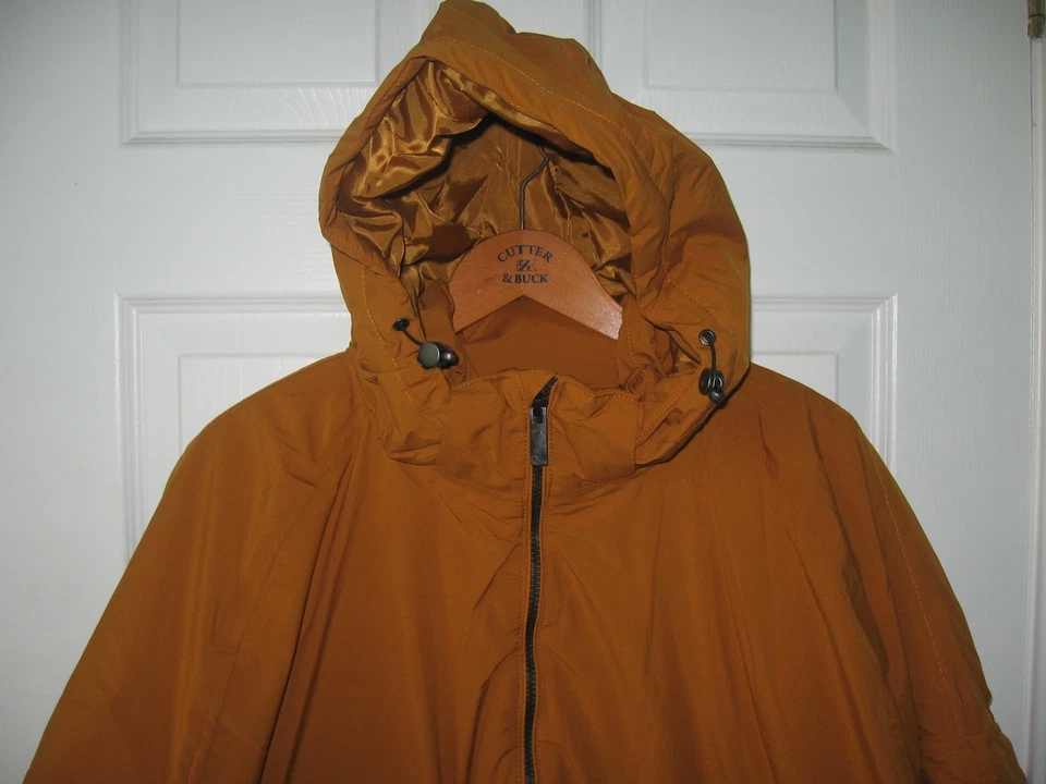 BNWT MENS REGATTA FAIZAN HOODED WATERPROOF BREATHABLE JACKET 3XL CATHAY SPICE - Image 2 of 4