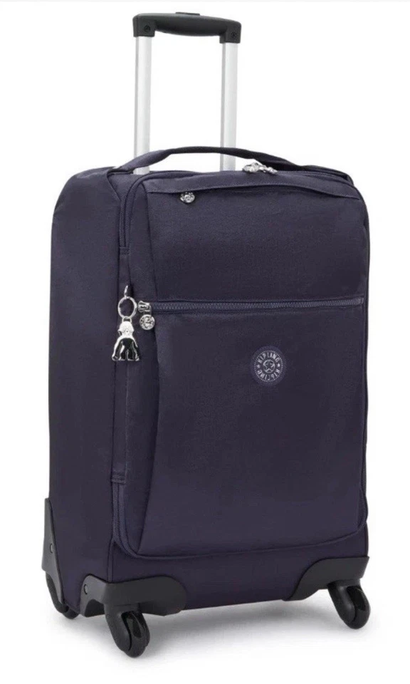 Kipling Darcey Rolling Luggage 4 Wheels Spinner Travel Suitcase S Royal Night - Image 2 of 4