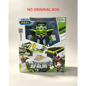 Golden Edition Tobot V Galaxy Detective Car Transform Robot Bus King  No Box