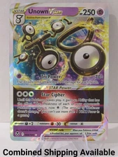 Unown VSTAR 066/195 SWSH12: Silver Tempest NM Full Art English 11718
