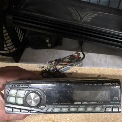 Alpine CDA 7892 CD Player In Dash Receiver