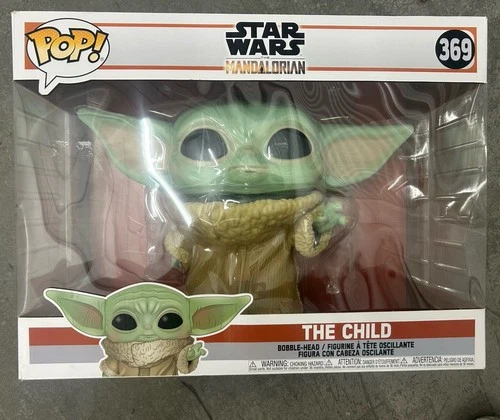 Funko Pop! 10” The Child (Grogu) #369 - Star Wars Mandalorian Jumbo Vinyl