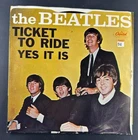 The Beatles Ticket To Ride / Yes It Is Capitol 5407 Picture Sleeve 45 RPM