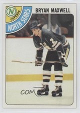 1978-79 Topps Bryan Maxwell Brad Maxwell ( Pictured) #216 Rookie RC 02v3