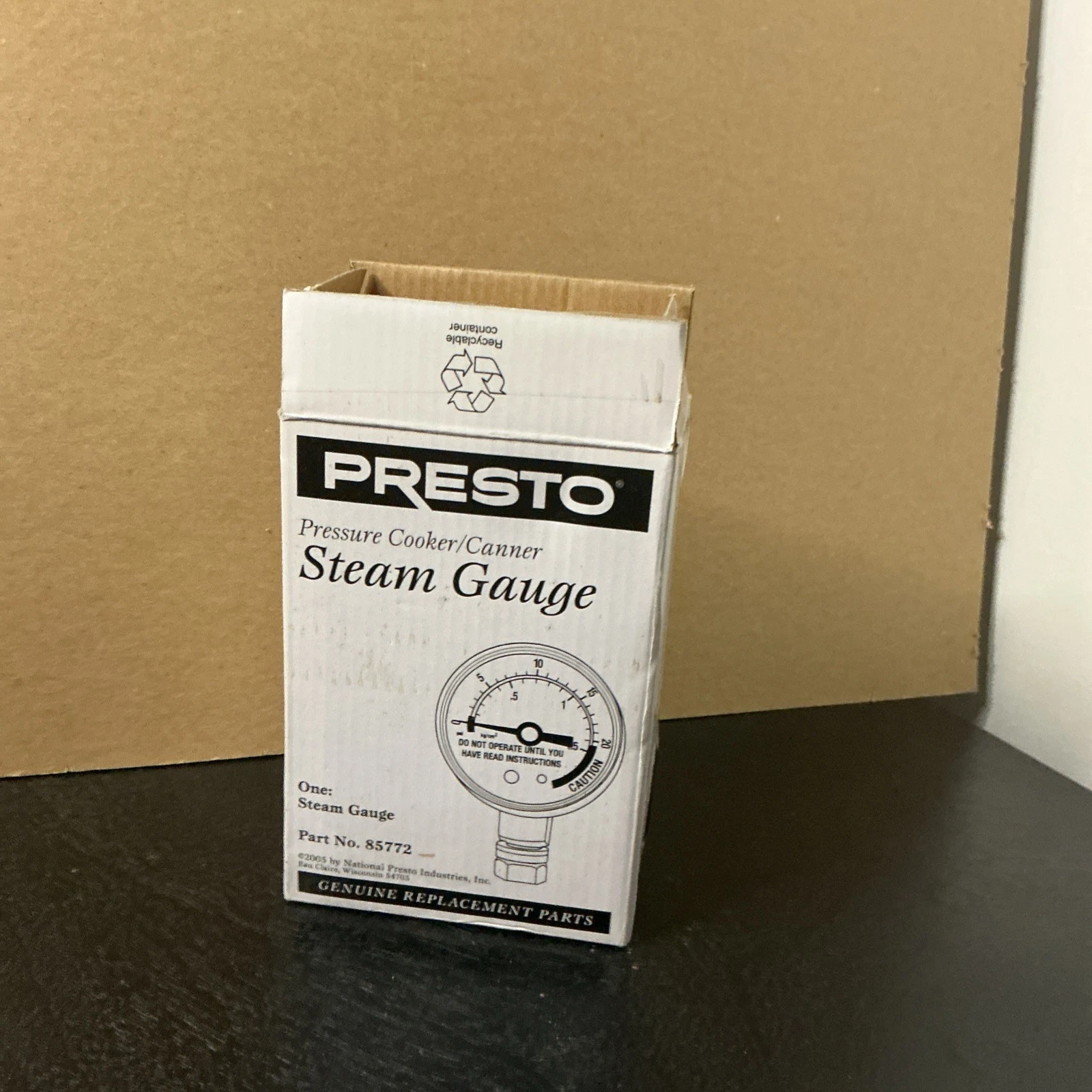 Presto Pressure Cooker/Canner Steam Gauge No. 85772