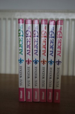 Manga Buch Alice 19. Band 2 bis 7 Glénat Edition