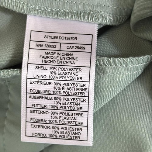 Steve Madden Women's Wide Leg Pants Trouser Size M Sage High Rise NEW NWOT - Picture 10 of 11