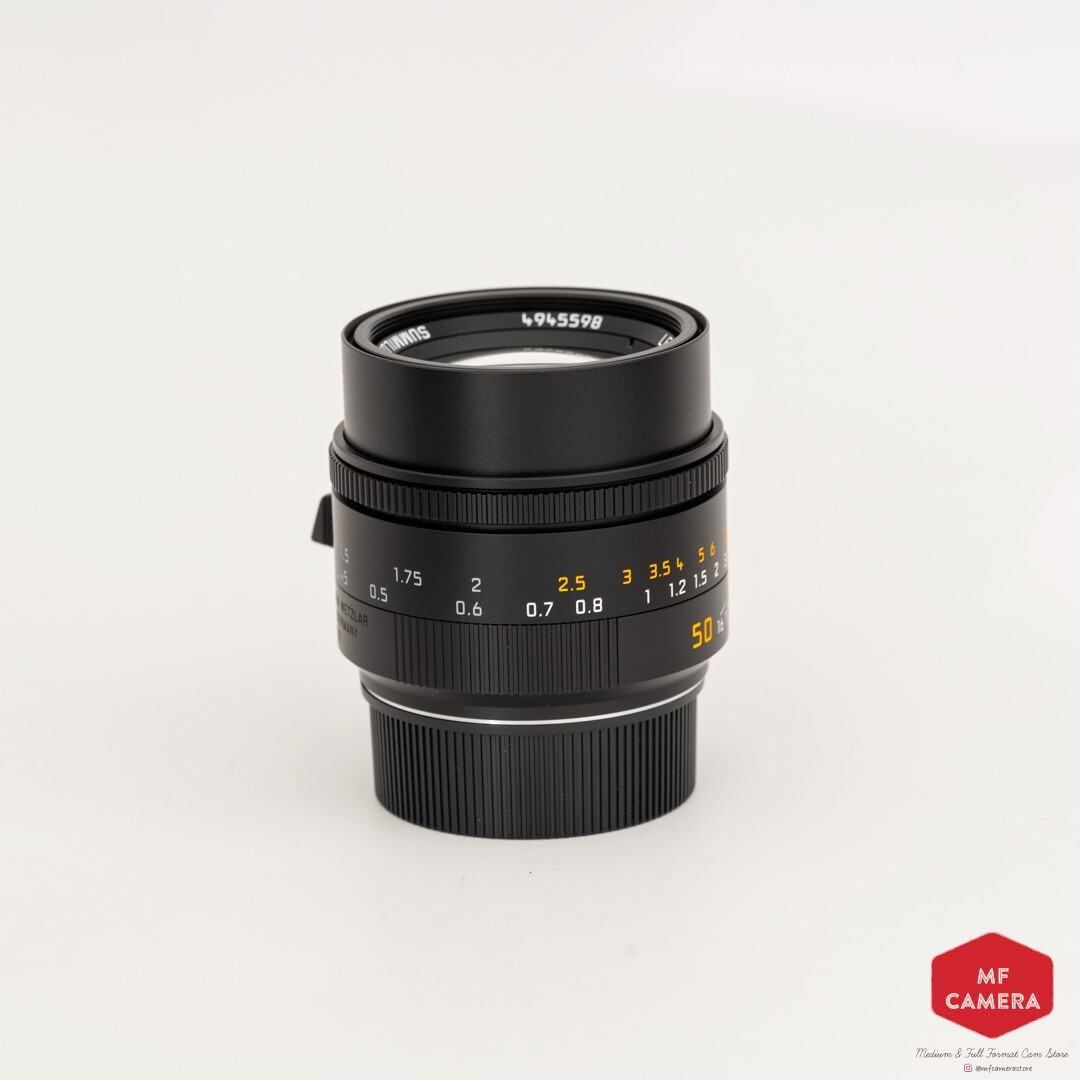 Leica 50mm f/1.4 ASPH. Summilux-M Black (6-Bit Coded) Lens