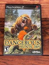 Cabela's Dangerous Hunts 2009 - PlayStation 2 - Game, Case, & Manuel