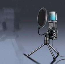 Clear Full RGB Capacitor Esports Gaming Microphone