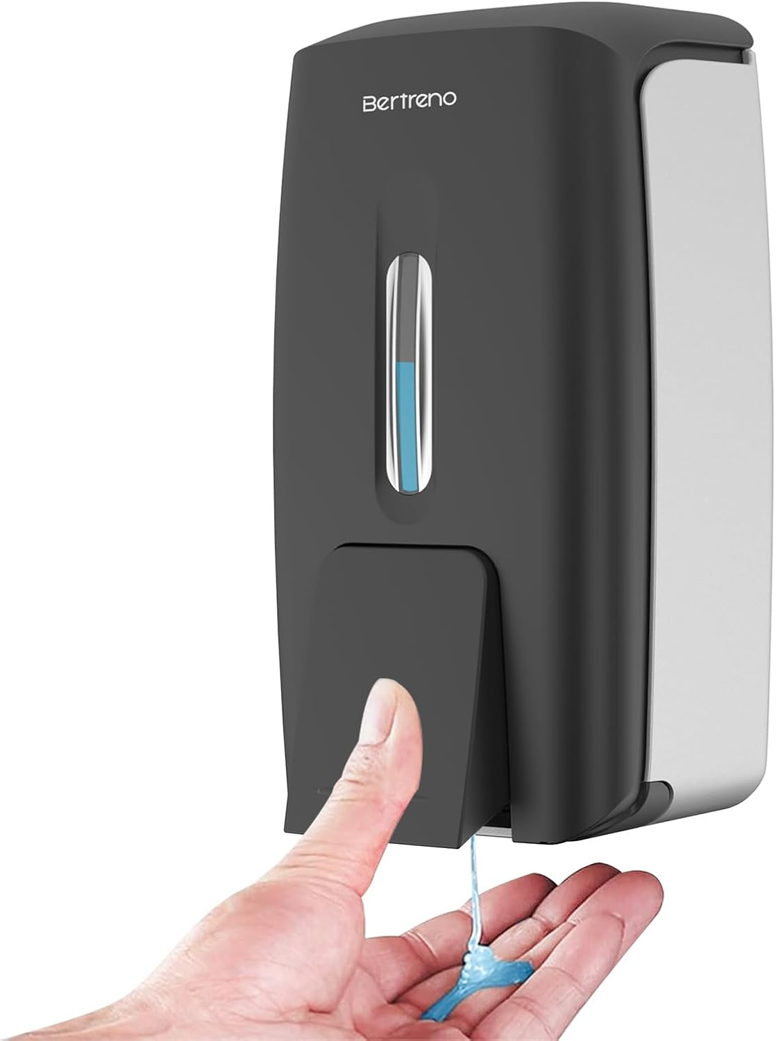 Soap Dispenser Wall Mount Manual Pump Hand Soap Dispenser 800Ml Gel Liquid-image