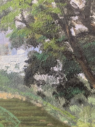🔥 Fine Vintage BRAZIL Impressionist Sao Paulo Landscape Oil Painting, PASCOTTO - Picture 17 of 24