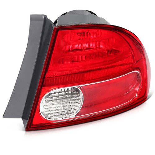 Fits Honda Civic Sedan 2009-2011 Outer Taillight Assembly Pair Turn Brake Lamp - Picture 4 of 9