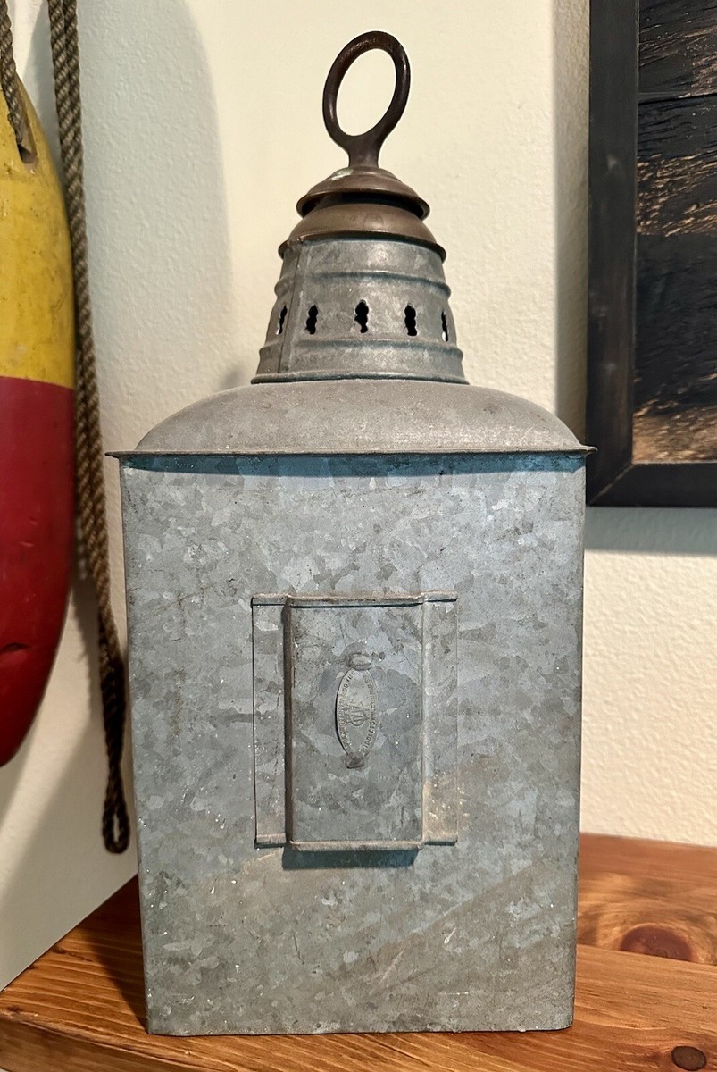Vintage Wilcox Crittenden Port Corner Ship's Lantern | eBay