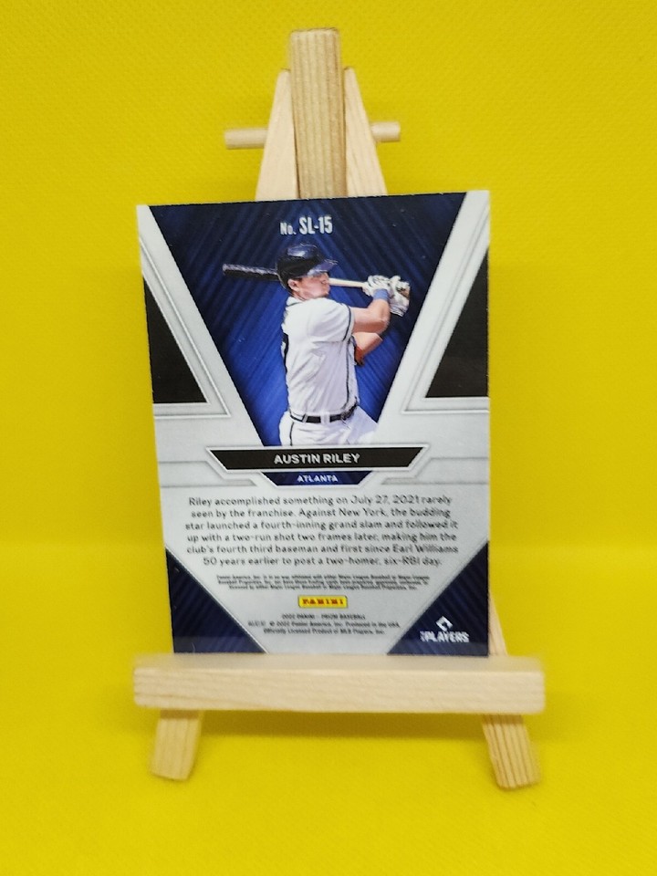 2022 Panini Prizm Sluggers Baseball #SL-15 Austin Riley Atlanta Braves ...