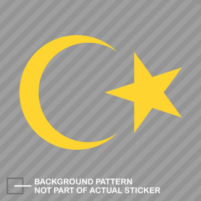 Libyan National Emblem Sticker Decal Vinyl Libya flag LBY LY