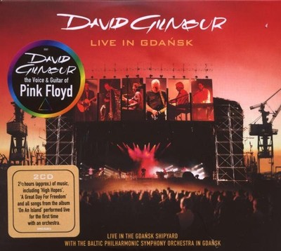 DAVID GILMOUR ''LIVE IN GDANSK'' 2 CD NEU