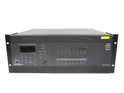 Crestron DM-MD8x8-RPS Digital Media Switcher 1x DMC-4K-HD-DPS 2x DMC-4K-C-DSP