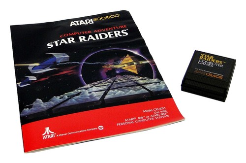 STAR RAIDERS Cart Steckmodul für Atari 400 800 XL XE - Bild 3 von 4