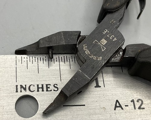 Facom 118mm Anti-Static ESD #437.E Diagonal Flush Cutters for DIP/SMD Components - Picture 11 of 18