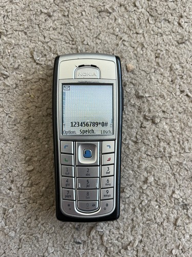 Nokia 6230i - 32MB - Silber (Ohne Simlock) - Tasten Handy - Bild 2 von 5