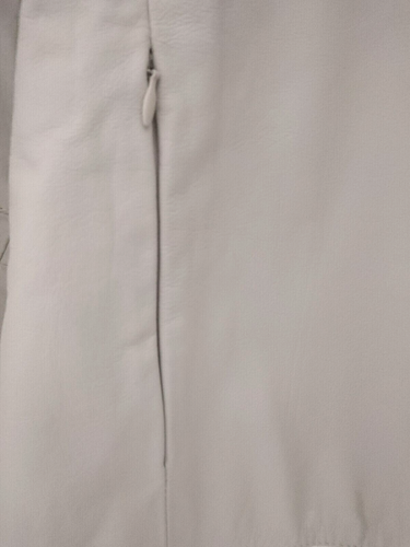 NEU! Damen Lederjacke Questione de Couro , Echtleder, Grauweiß, Gr. 42 - Bild 5 von 6