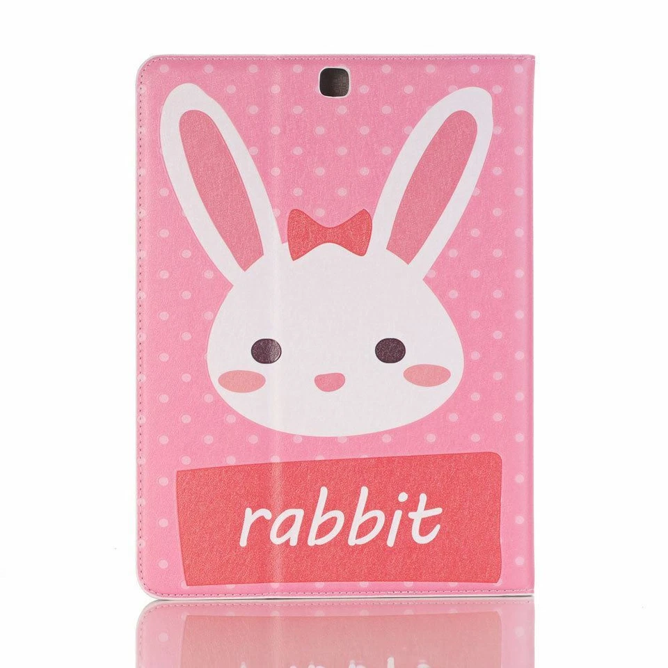 Folio Lovely Cute Leather Stand Magnetic Smart Case For Samsung Galaxy Tab - Изображение 3 из 4