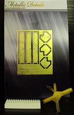 Metallic Details MD3502 - 1/35- Photo-etched set Czech hedgehog resin Details