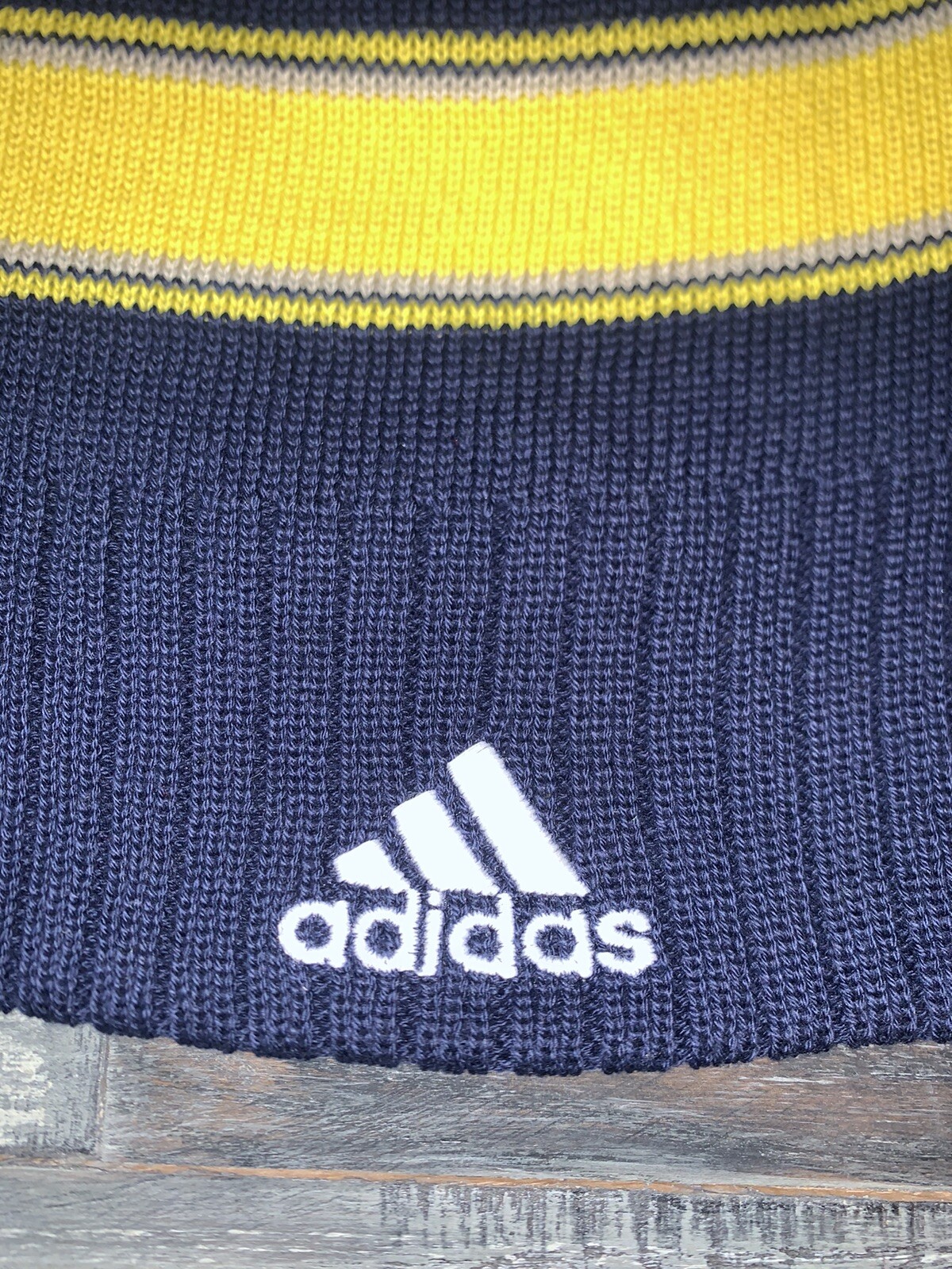 Youth Adidas Michigan Wolverines Navy/Yellow Winter Toboggan Hat NWT eBay