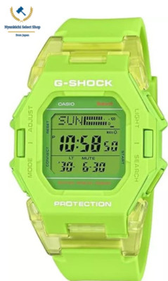 CASIO G-SHOCK GD-B500S-3JF Green Minimal Bluetooth Digital Men Watch New in Box