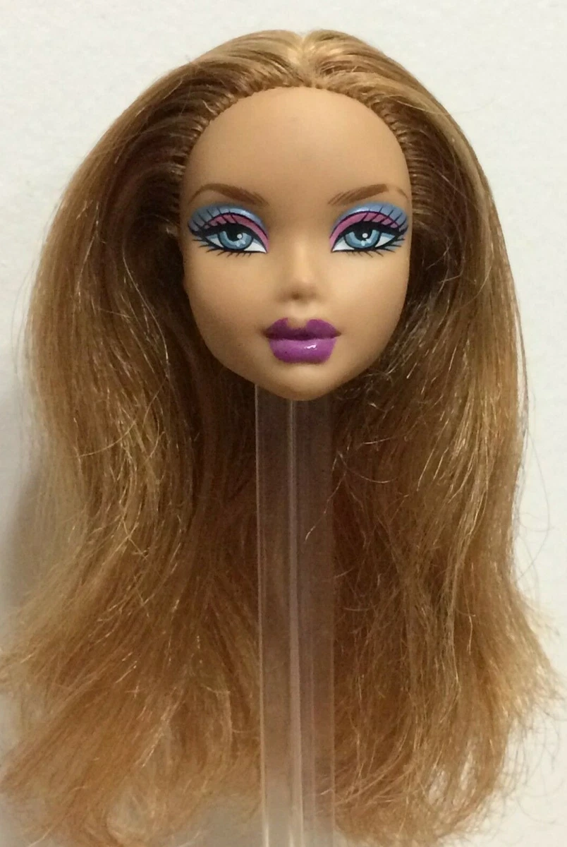 Barbie My Scene Season Style Nia Doll s Head Strawberry Blonde