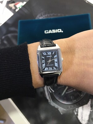 Casio Damenuhr eckig Zifferblatt Typ Tank