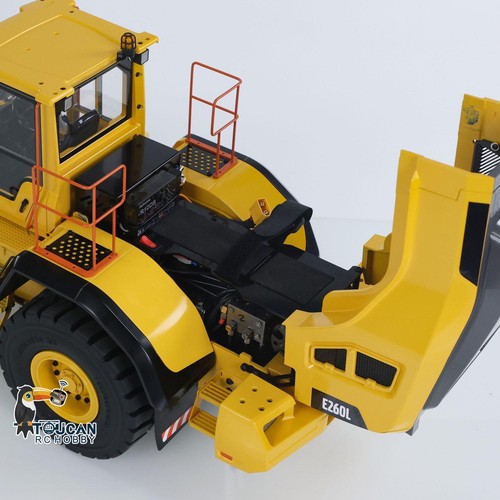 1/14 RC Hydrauliklader E260L Bauwagen Sperrdifferentialachse Frok Coupler Modell - Picture 12 of 12