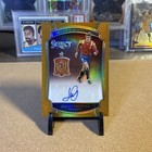 2016-17 Julio Salinas Select Historic Signatures ORANGE Prizm Auto #/75 Spain