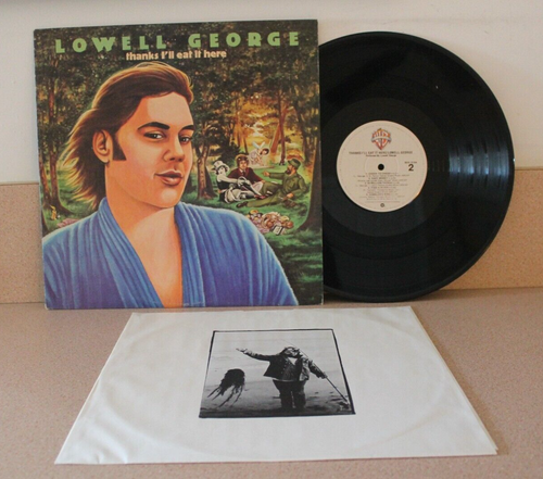 Lowell George Thanks I'll Eat It Here 1979 Vinyl LP Warner Bros Records