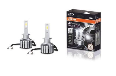 H1 LED OSRAM BRIGHT LEDriving HLGEN2 Next Generation 6000K Birnen 64150DWBRT x2