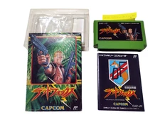 DEAD FOX 1990 Capcom Nintendo Famicom Used  Cartridge, Box Manual Included
