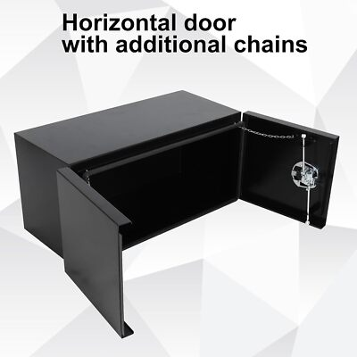 #ad #ad 36quot; x 18quot; x 18quot; Steel Underbody Tool Box W Barn Door Heavy Duty Truck Organizer $258.64