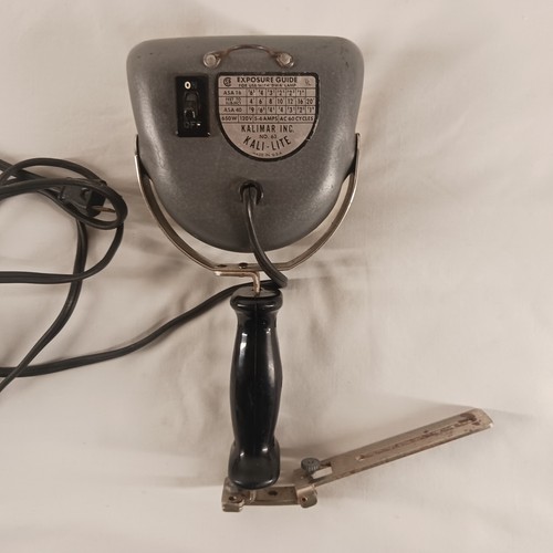 Vintage Kalimar Kali-Lite Photography Movie Lamp Light Made in USA Parts Only - Picture 3 of 13