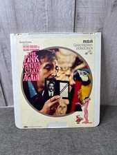 RCA SelectaVision Videodisc CED The Pink Panther Strikes Again Movie