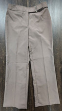 New York Company Pants City Stretch Luxe High Rise Flare Slacks Women's 10