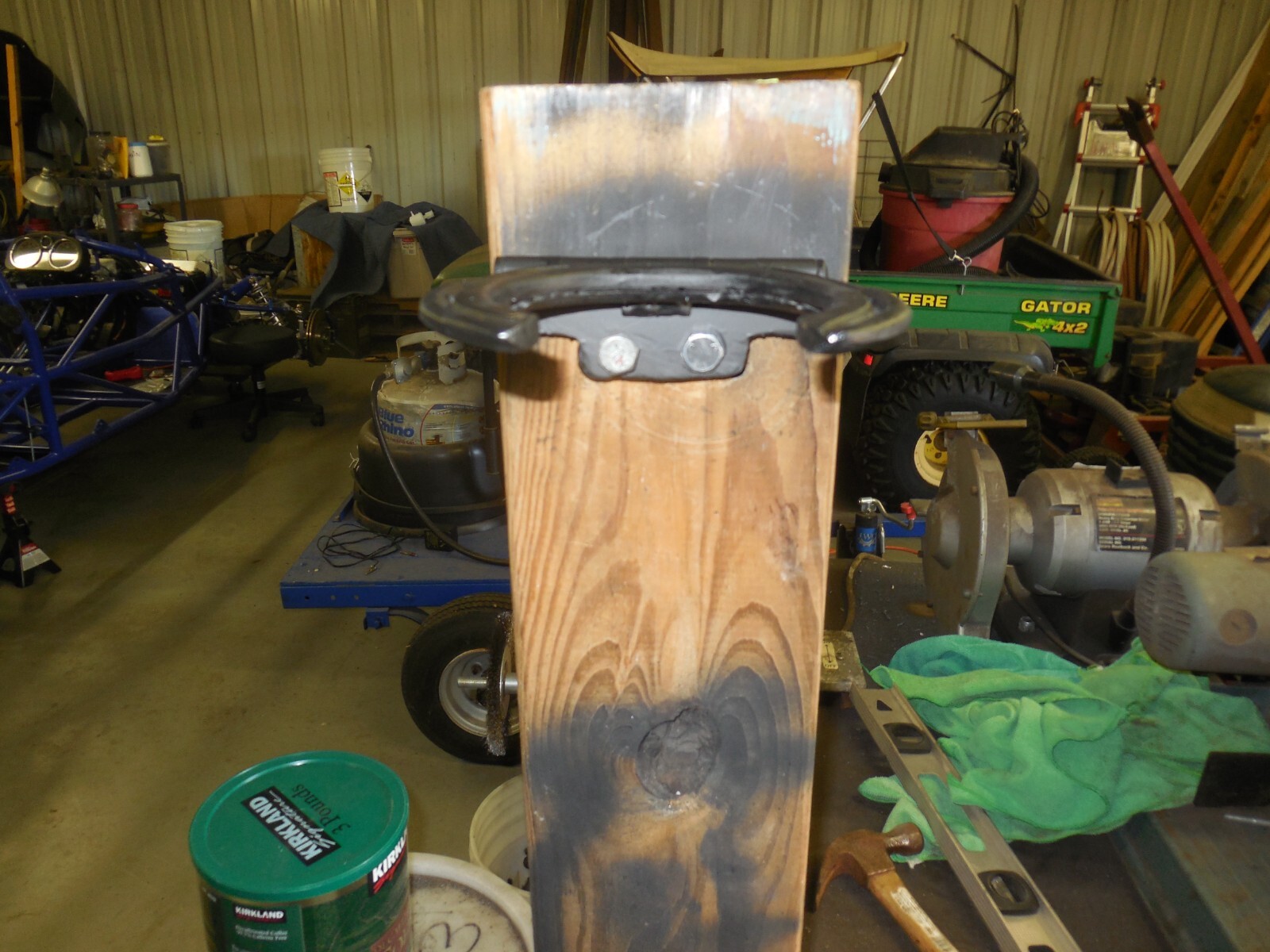 🐴 HORSESHOE GATE LATCH 21/2'' Opening Handmade258 HEAVY DUTY eBay