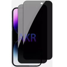 1/2X For iPhone 14 Pro/14 Pro Max Anti Spy Peep Tempered Glass Screen Protector