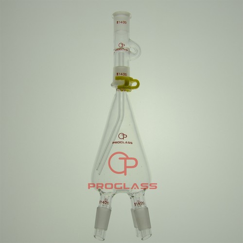 Laboratory Distillation Receiving Set Staight Type 14/20 Joints - Picture 2 of 2
