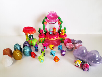 Hatchimals Collegtibles Sammlung Talentshow Spielset + Tiere + Pilz + Zubehör