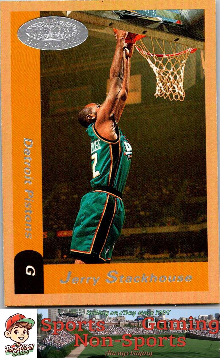 2000-01 Hoops Hot Prospects #20 Jerry Stackhouse 006483
