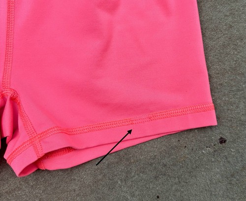 Ivivva by Lululemon Girls Shorts size 10 Rhythmic Booty Compression Lot Of 2 - Picture 8 of 9