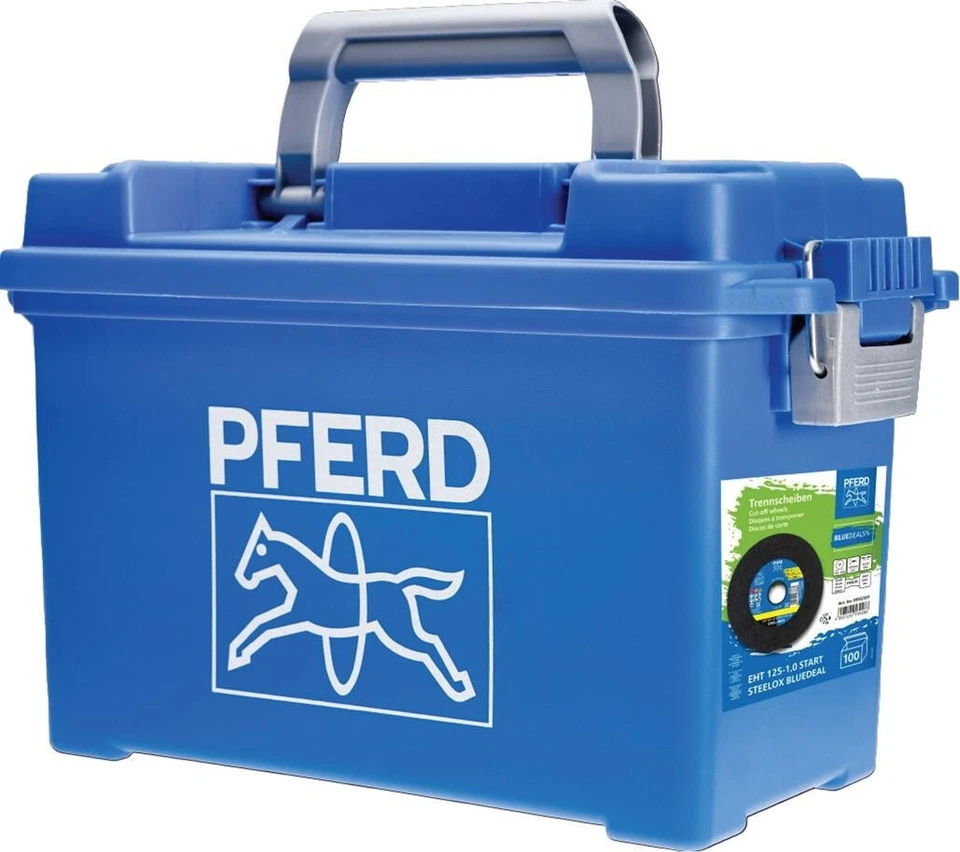 PFERD 100 Trennscheiben Inox 125 x 1,0 mm f.Stahl Edelstahl VA STEELOX Aktion - Bild 2 von 3